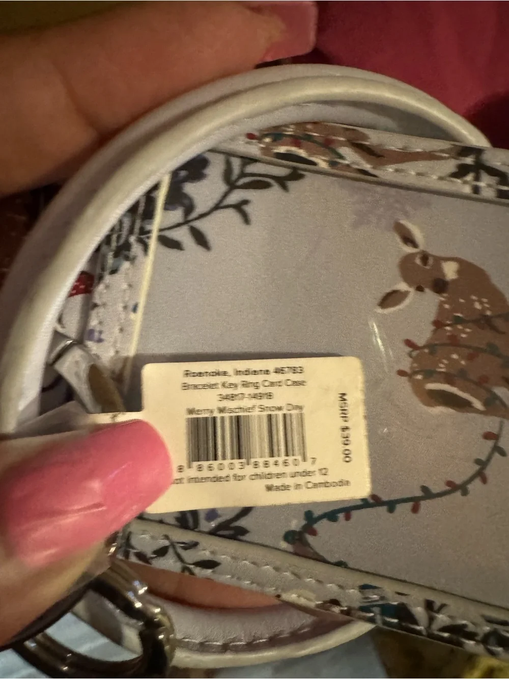 Vera Bradley slim leather